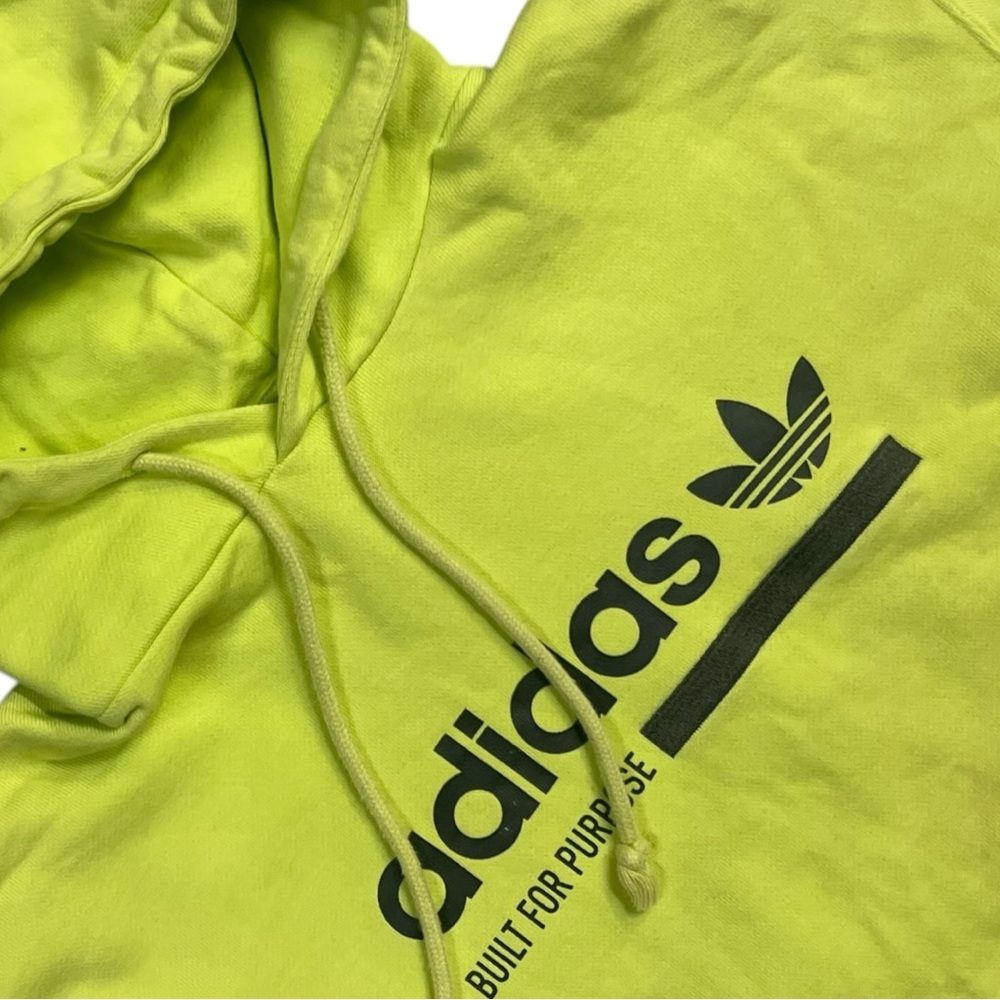 ⚡️ ADIDAS ORIGINALS NEON GRAPHIC HOODIE ⚡️ Size Medium - Picture 3 of 6